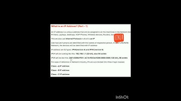 what is an #IP Address #part1 #networking #networkingpower