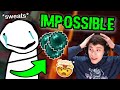 Dream has IMPOSSIBLE pearl luck on stream AGAIN and freaks out... (+ chat reacts!)