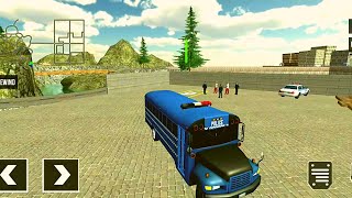 Offroad Police Bus Driver Dangerous Duty | Police Bus Driving Simulator Games – Android Gameplay screenshot 5