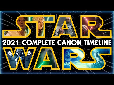 Star Wars: The Complete Canon Timeline (2021)