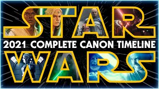 Star Wars: The Complete Canon Timeline (2021)