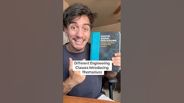 Different Engineering Classes Introducing Themselves