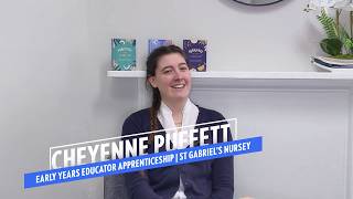 Apprenticeship Case Study - Cheyenne Puffett (St Gabriel’s Nursery)