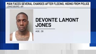 Jonesboro man accused of burglary after hiding in stranger’s closet