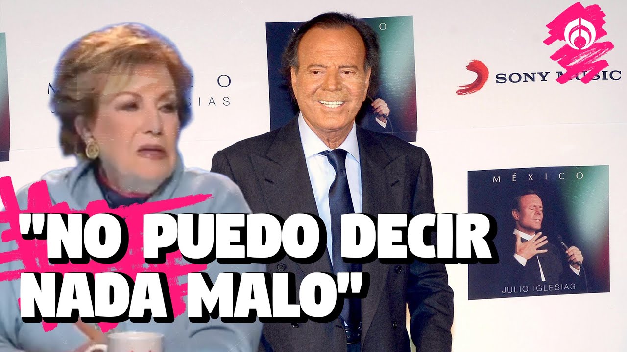 “Me están hablando de un Julio que no conozco”: Maxine pone en duda acusación a Julio Iglesias