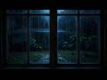 Rain on Window Sounds for Deep Sleep & Relaxation 🪟🌧️