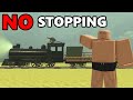 Can you beat Dead Rails WITHOUT STOPPING? (Roblox)