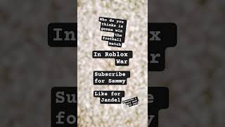 Sammy Or Jandel!! #stealabrainrot #sammyvsjandel #growagardenroblox #roblox #editgaming #robloxwar