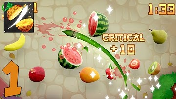 Fruit Slice - Walkthrough Part 1 All MAX Levels Android GamePlay