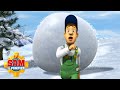 La boule de neige géante! | Sam le Pompier | Sauvetage Ultime dans la Neige | Dessin animé