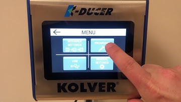Kolver KDUCER- Setting Min/Max Torque Limits