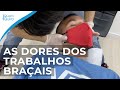 Esforço excessivo! Quiropraxia aliviando dores e tensões de trabalhos braçais