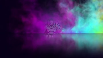 #39 Smoke logo intro video animation