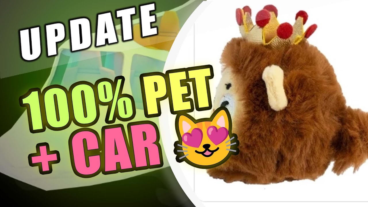 Race Clicker Plushies This Wednesday You Get 100% Pet and Car