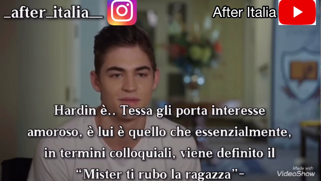 Traduzione italiana Intervista Hero Fiennes Tiffin, Josephine Langford, After