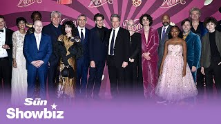 'Wonka' world premiere a star studded golden ticket affair
