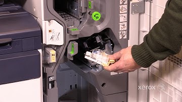 Xerox® AltaLink® C8070 Family Replacing the Main Staple Cartridge No Audio
