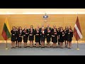 Lithuania MFA Diplomatic choir congratulates Latvia! Apsveicam, Latvija! #LV100