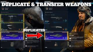 HOW TO DUPLICATE EXOTIC WEAPONS AND TRANSFER THEM TO DIFFERENT OPERATORS