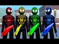 SPIDER-MAN Miles Morales Epic Sword Physics Battle!
