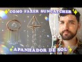 COMO FAZER SUNCATCHER | Dica de decoração para quarto fácil e barata! | DIY Apanhador de Sol