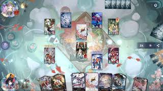 Onmyoji The Card Game : [Ranked Match] Luminary Match Stun Deck VS Fraggro With Senhime screenshot 3