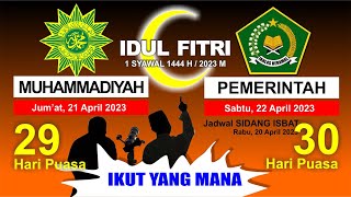 Hari Raya Idul Fitri 2023 jatuh pada tanggal berapa - ikut Pemerintah atau Muhammadiyah Hari Raya Idul Fitri 2023 jatuh pada tanggal berapa - ikut Pemerintah atau Muhammadiyah