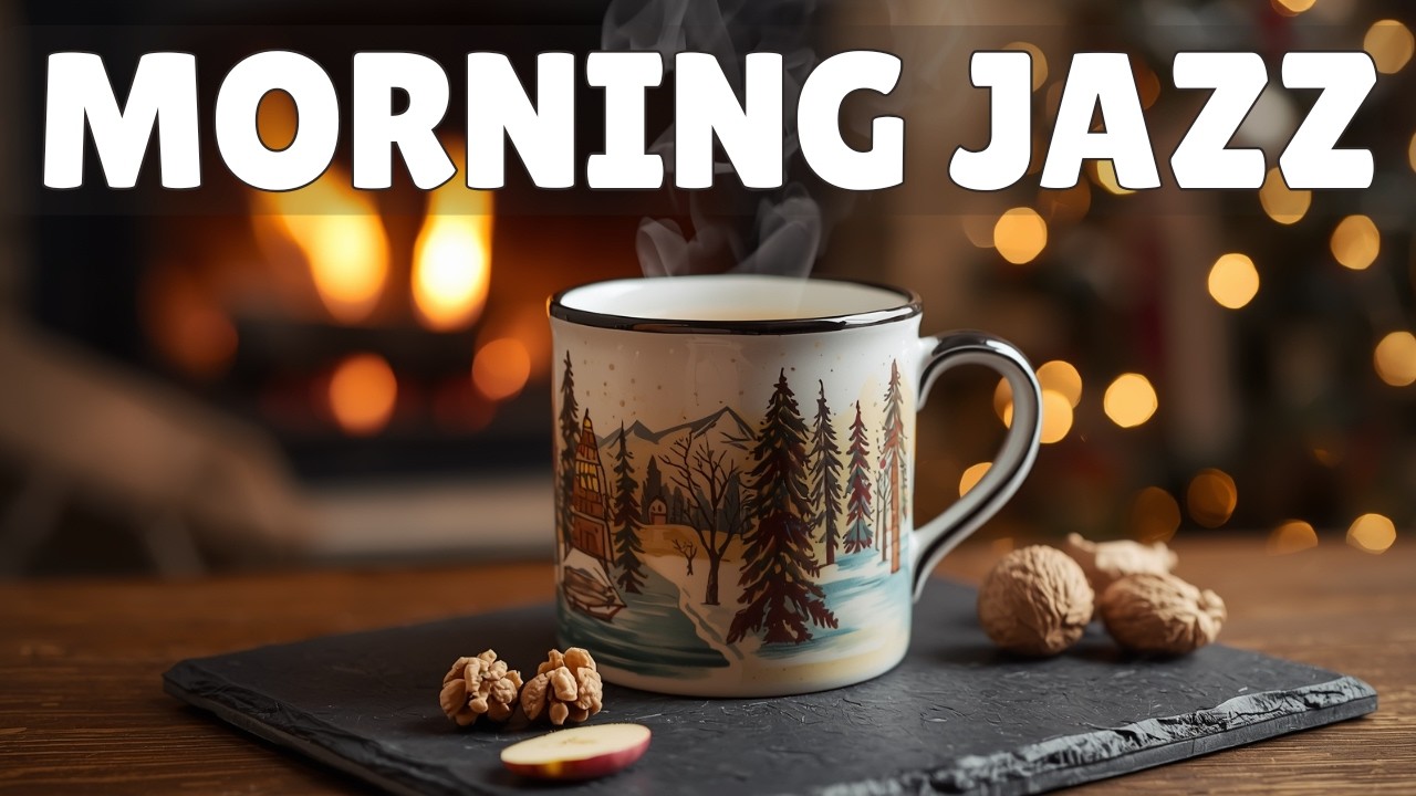 Warm Sunrise Jazz ☀️ Cheerful Coffee Shop Background Music