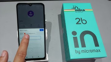 How to save contact in micromax in 2b | Micromax in 2b me number kaise save kare
