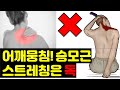 승모근 스트레칭 이 독이 되는 이유: 승모근 통증 풀기 어깨뭉침 두통 운동 by 호주물리치료사