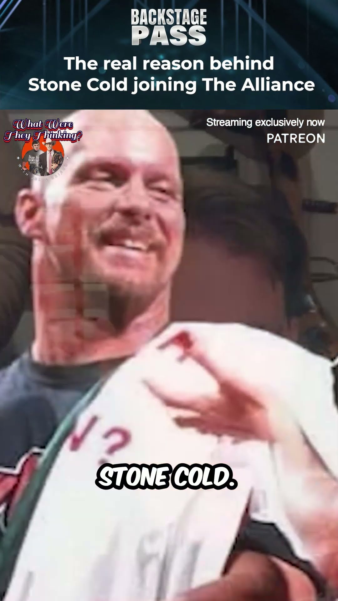 Why did Stone Cold join The Alliance #wwe #stonecold #wcw #wrestling #shorts