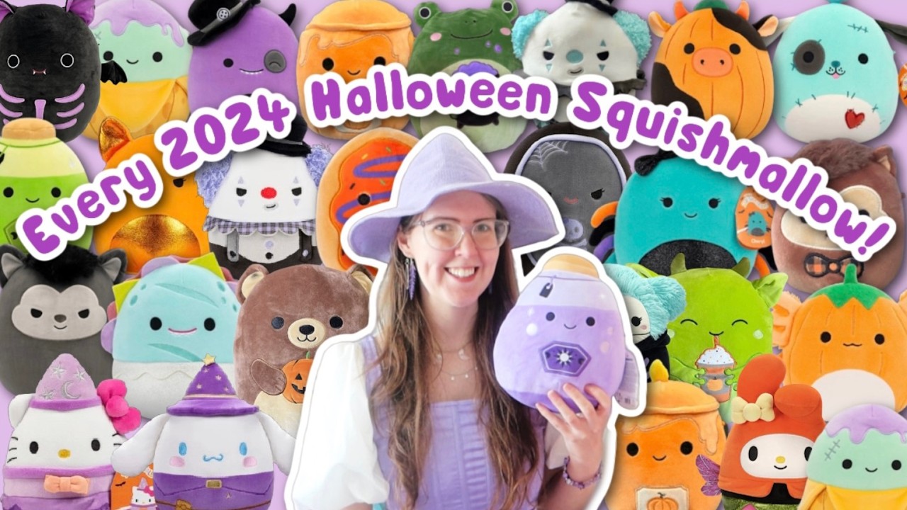EVERY New 2024 Halloween Squishmallow! 🎃Squishmallow Opinions
