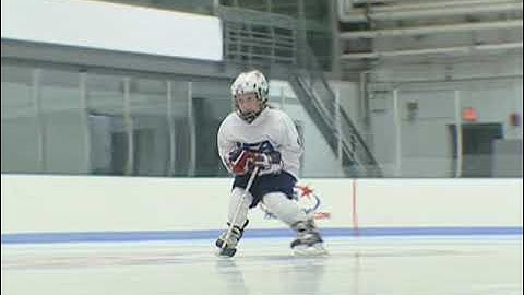 USA Hockey Skills and Drills - Backward C-Cuts; Alternating