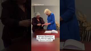Miriam Margolyes' hilarious gift for Queen Camilla