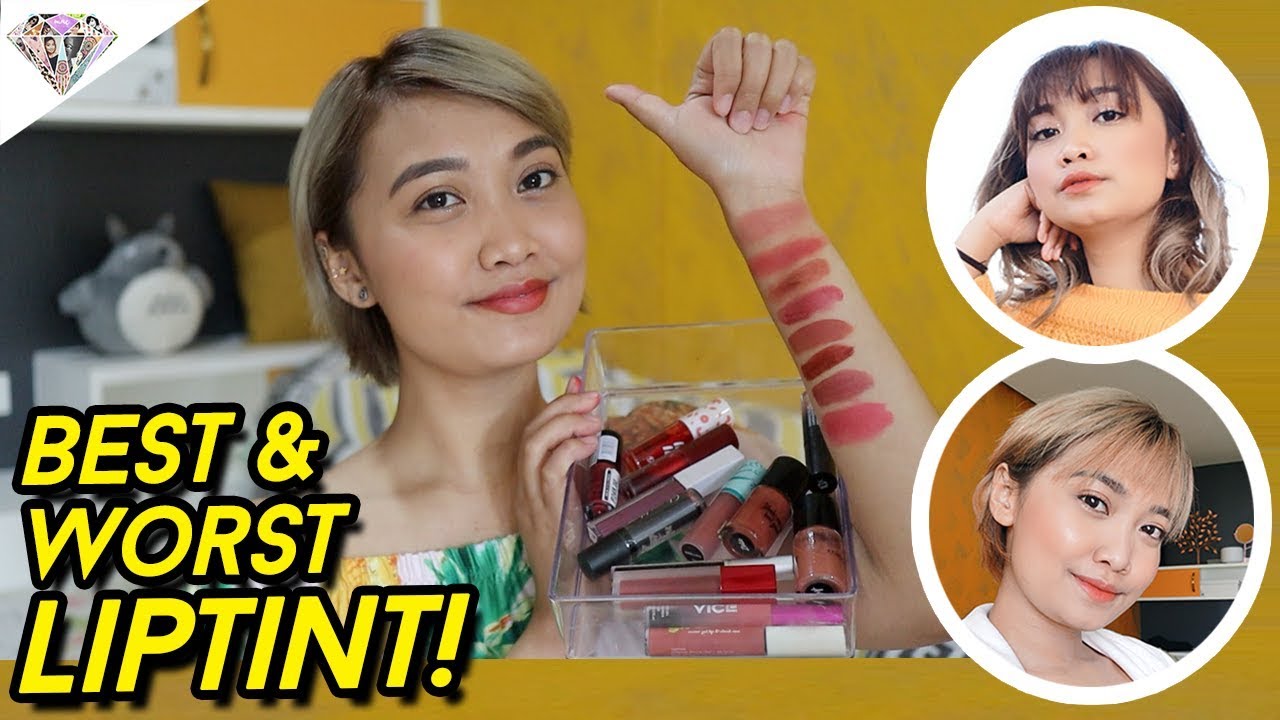 BEST & WORST LIP & CHEEK TINT THAT I'VE TRIED | AS LOW AS PHP 75?! | MAE LAYUG