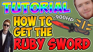 HOW TO GET THE RUBY SWORD IN MOOMOO.IO TUTORIAL (APPROVED BY SIDNEY) [WORKS 100% 2018]