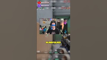 I played Valorant BLINDFOLDED... #valorant #valorantclips #twitchclips #gaming