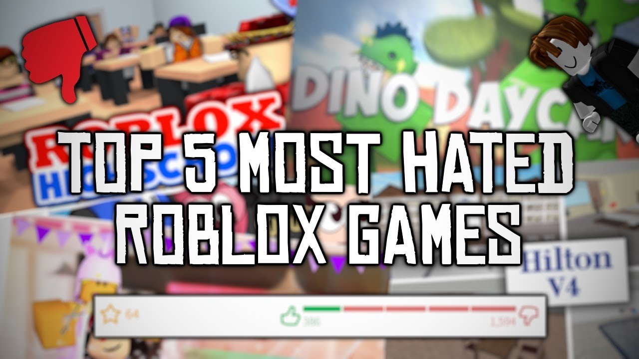 Top 5 Most Hated Roblox Games - 