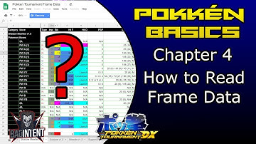 Pokken Basics Chapter 4 Part 1: How to Read Frame Data | Pokkén Tournament DX Guide and Tutorial