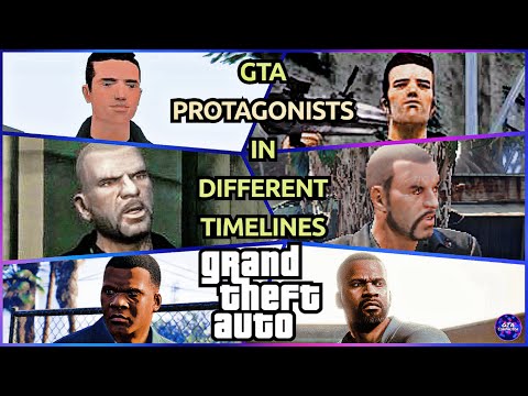 GTA Protagonists In Different Times