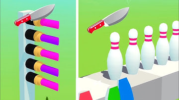 Slice It All Gameplay! Satisfying and Relaxing ASMR Slicing Video