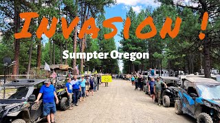 5th Annual NW Can Am Maverick Trail Meet in Sumpter Oregon. Day 1