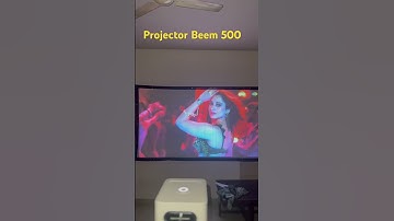 portronics beem 500 projector #@ use projector screen and external speaker for best experience