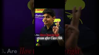 How To Choose Stream After 10th 🤯||Prashant Kirad #shorts #boardexam #ytshorts #class10 #cbse