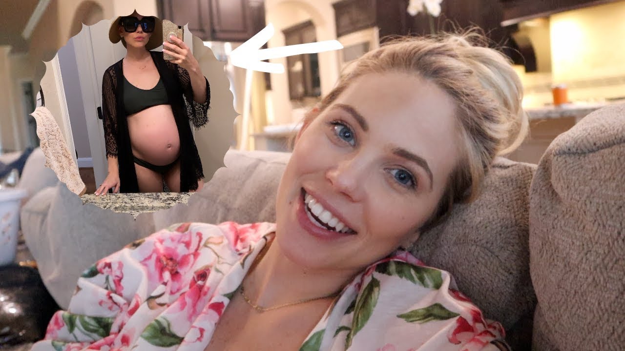 large pregnant belly MY BELLY IS HUGE FOR ONLY 6 MONTHS PREGNANT! Sunday Vlog