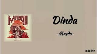 Masdo - Dinda (speed up) | Lirik Lagu