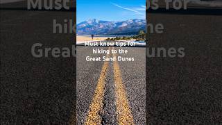 This is what no body is telling you about The Great Sand Dunes, Colorado‼️ #traveltips #travelshorts