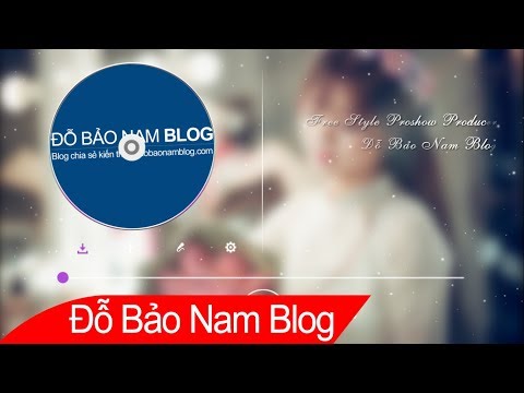 Share style đĩa xoay Proshow Producer đẹp cho video nhạc