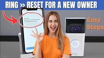 Hoe u een Ring-camera opnieuw instelt voor een nieuwe eigenaar