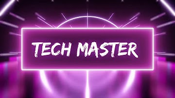 NEW INTRO VIDEO | TECH MASTER ❤️